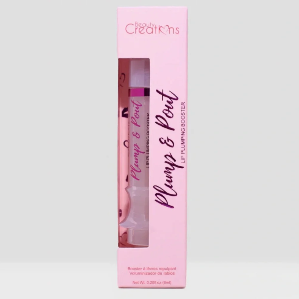 Beauty Creations Plump & Pout Lip Plumping Booster Gloss ‘Pink Lemonade’